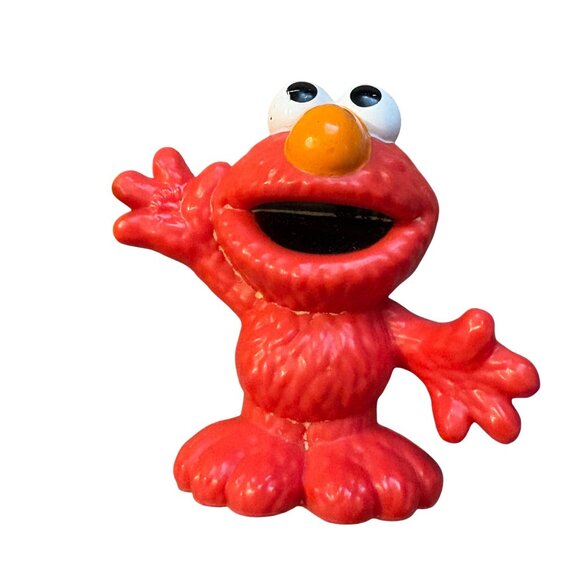 Sesame Street Big Bird Elmo & Cookie Monster Figurine Set - Picture 3 of 5